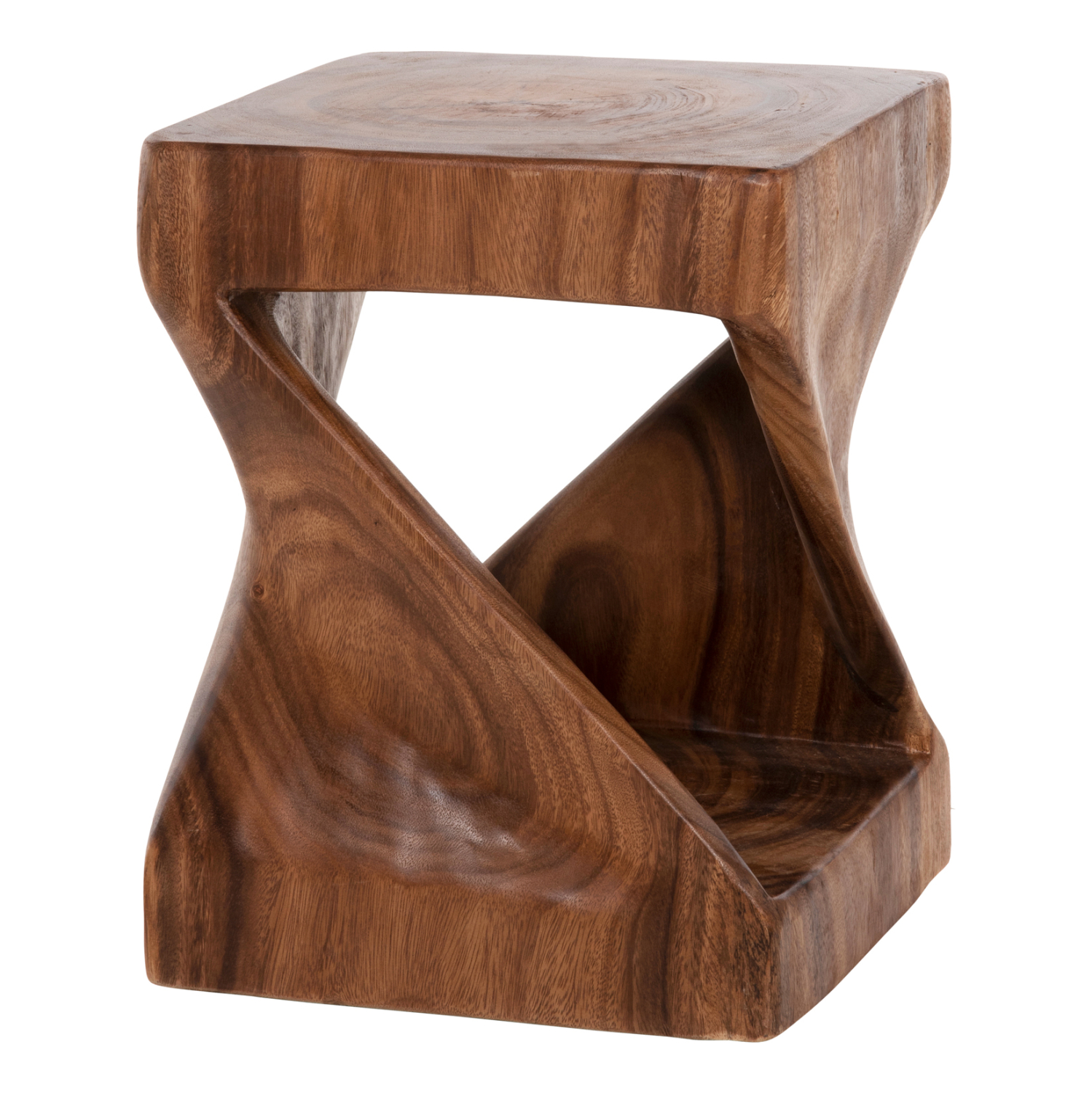 ΣΚΑΜΠΟ GEBO HM9754.11 ΤΕΤΡΑΓΩΝΟ--ΞΥΛΟ SUAR ΣΕ ΚΑΡΥΔΙ 35x35x46.5Yεκ.