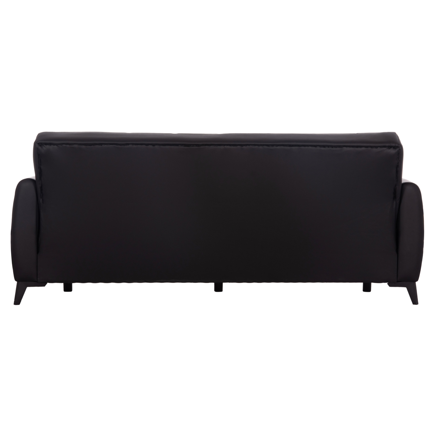 ΚΑΝΑΠΕΣ ΚΡΕΒΑΤΙ ΜΕ ΑΠΟΘ.ΧΩΡΟ TΡΙΘΕΣΙΟΣ NIKKO HM3292.11 ΜΑΥΡΟ PU 207x80x82Υεκ.