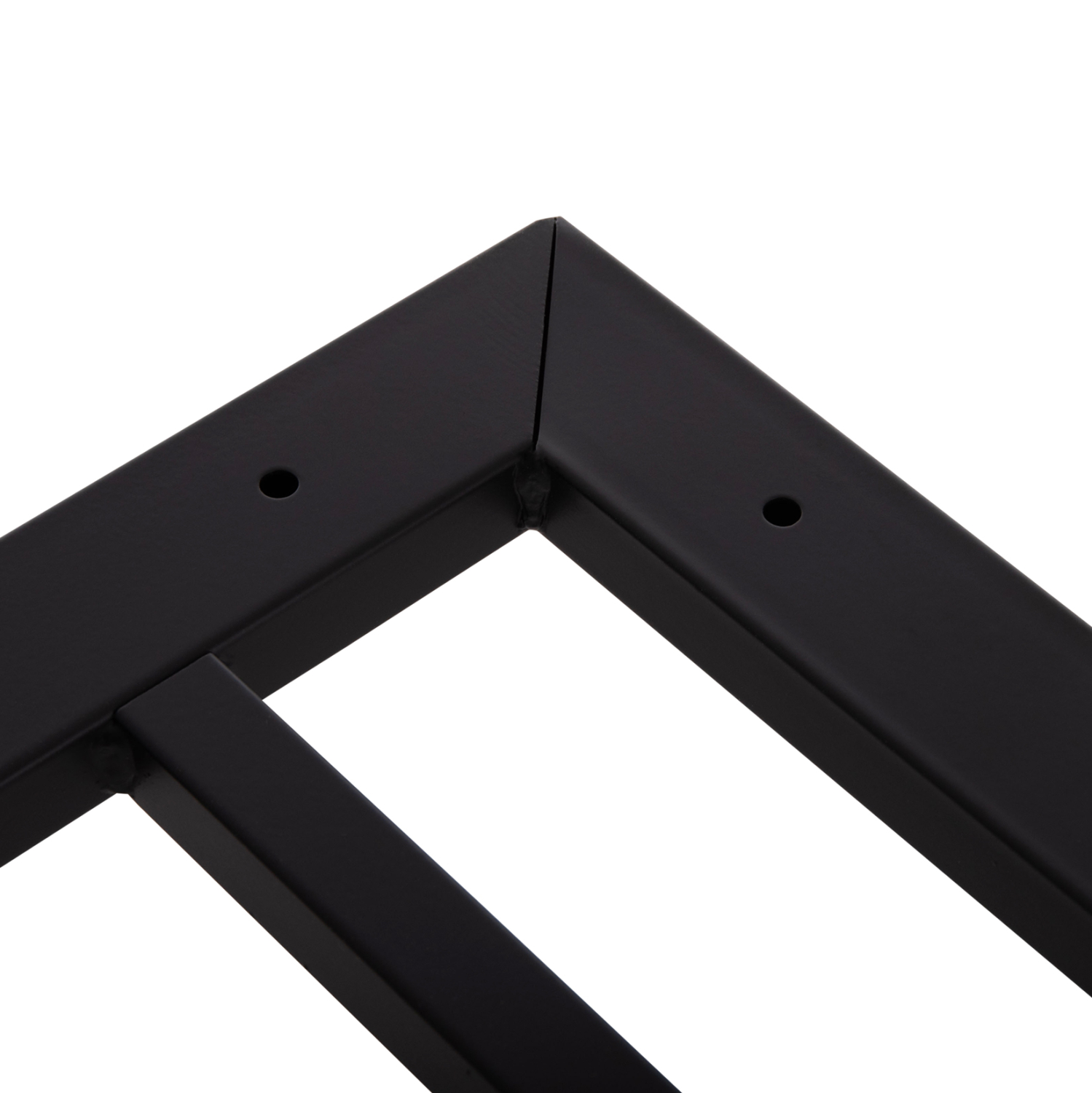 ΒΑΣΗ ΤΡΑΠΕΖΙΟΥ ΜΕΤΑΛΛΙΚΗ ΔΙΠΛΗ HM461.12 ΛΕΥΚΗ ΜΕ ΡΕΓΟΥΛΑΤΟΡΟΥΣ 100x60x73Υεκ.