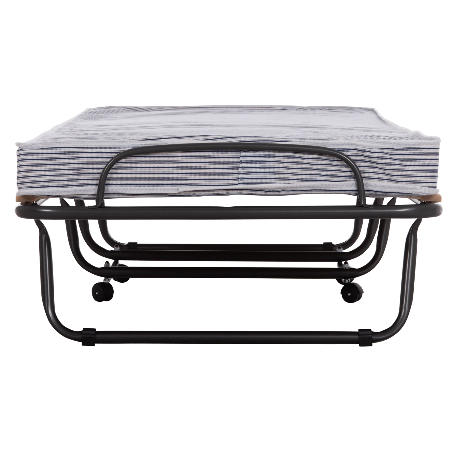 ΚΡΕΒΑΤΙ-ΡΑΝΤΖΟ ΙΤΑΛΙΑΣ NOBLE HM393.01 ΜΕΤΑΛΛΙΚΟ ΜΕ ΡΟΔΕΣ & ΣΤΡΩΜΑ 9εκ ΜΠΛΕ-ΛΕΥΚΟ 80x182x37.5Υεκ.