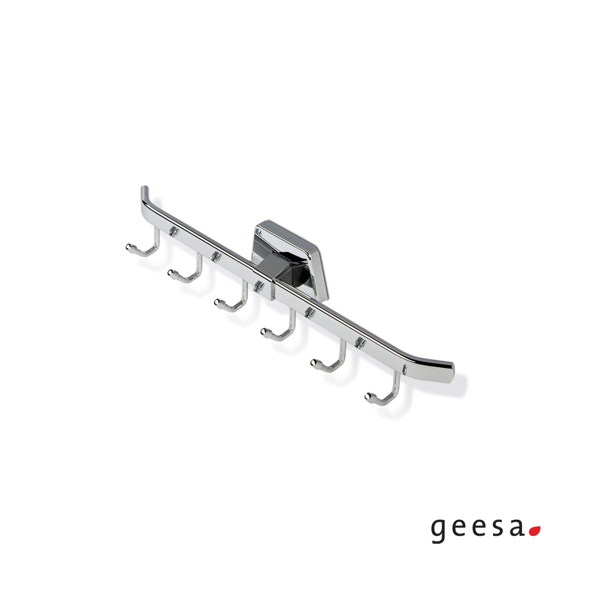 Κρεμάστρα 6 Αγκίστρων Geesa Chrome