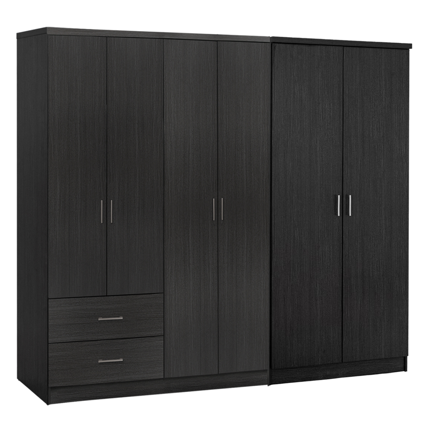 ΝΤΟΥΛΑΠΑ 6ΦΥΛΛΗ BLAKELY HM21235.01 ΜΕΛΑΜΙΝΗ ΧΡΩΜΑ ZEBRANO 201x43x181Υεκ