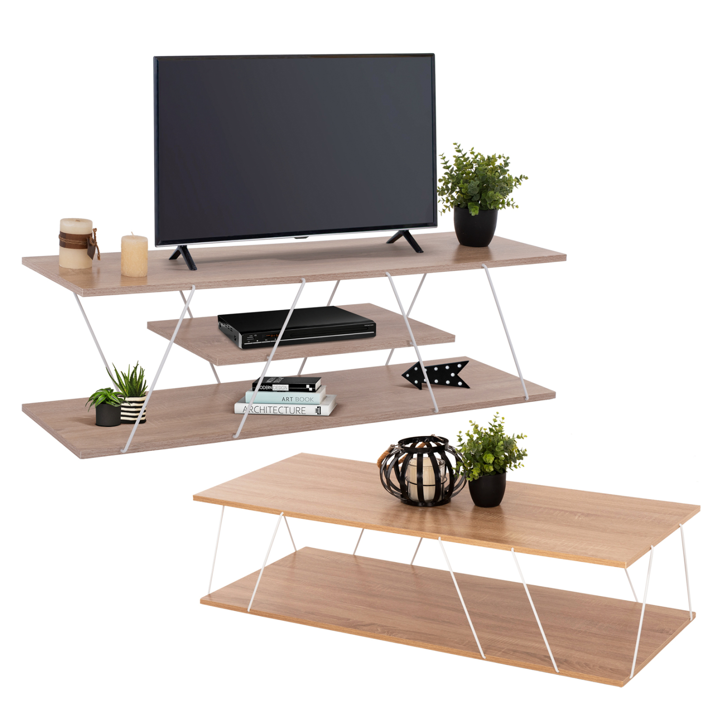 ΣΥΝΘΕΣΗ ΣΑΛΟΝΙΟΥ 2ΤΜΧ TARS HM11771.14 ΜΕΛΑΜΙΝΗ-ΜΕΤΑΛΛΟ SONAMA-ΛΕΥΚΟ