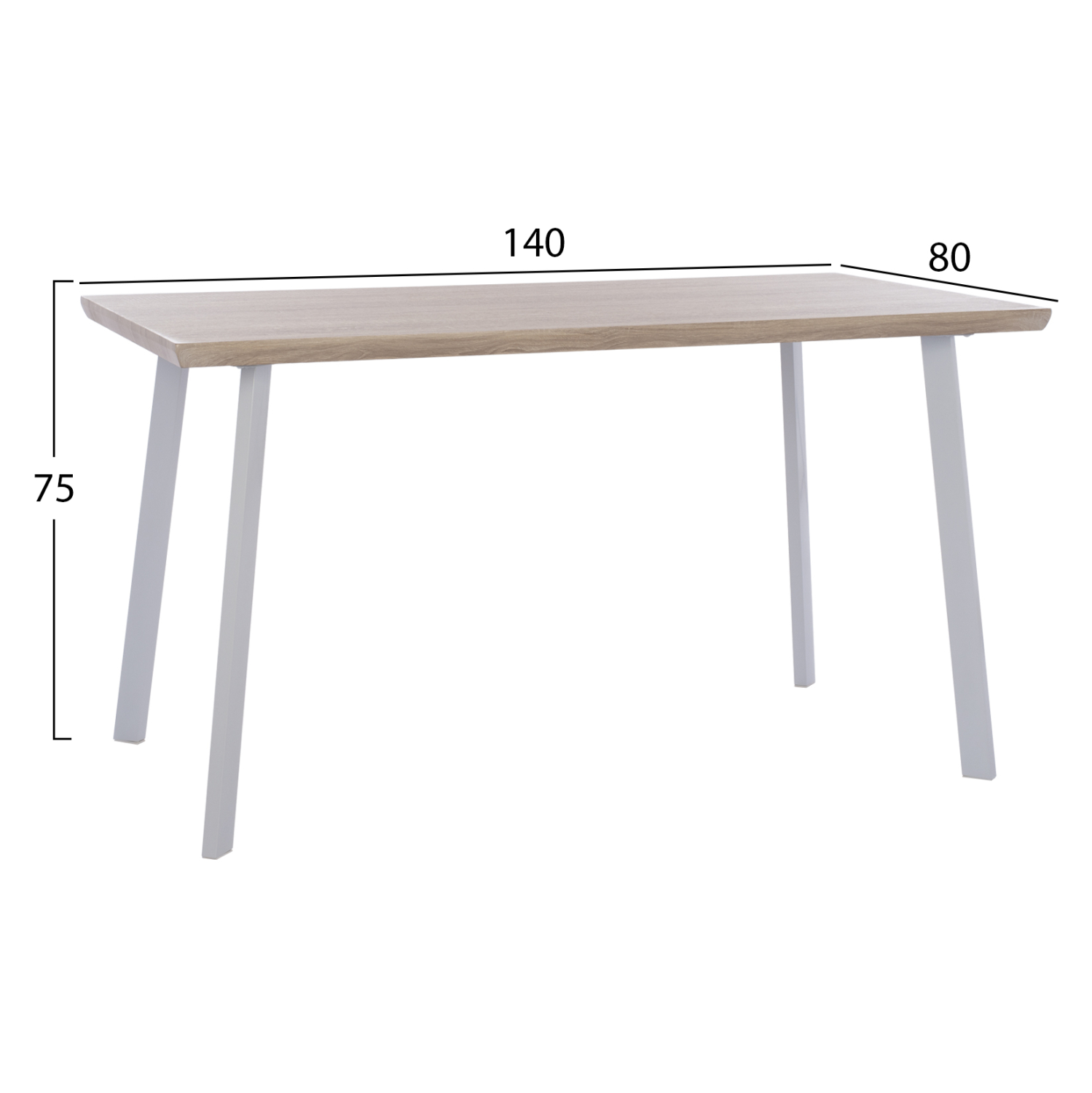 ΣΕΤ ΤΡΑΠΕΖΑΡΙΑΣ 5ΤΜΧ OFIRA HM10634 MDF TOP ΣΕ SONAMA--ΛΕΥΚΕΣ ΚΑΡΕΚΛΕΣ