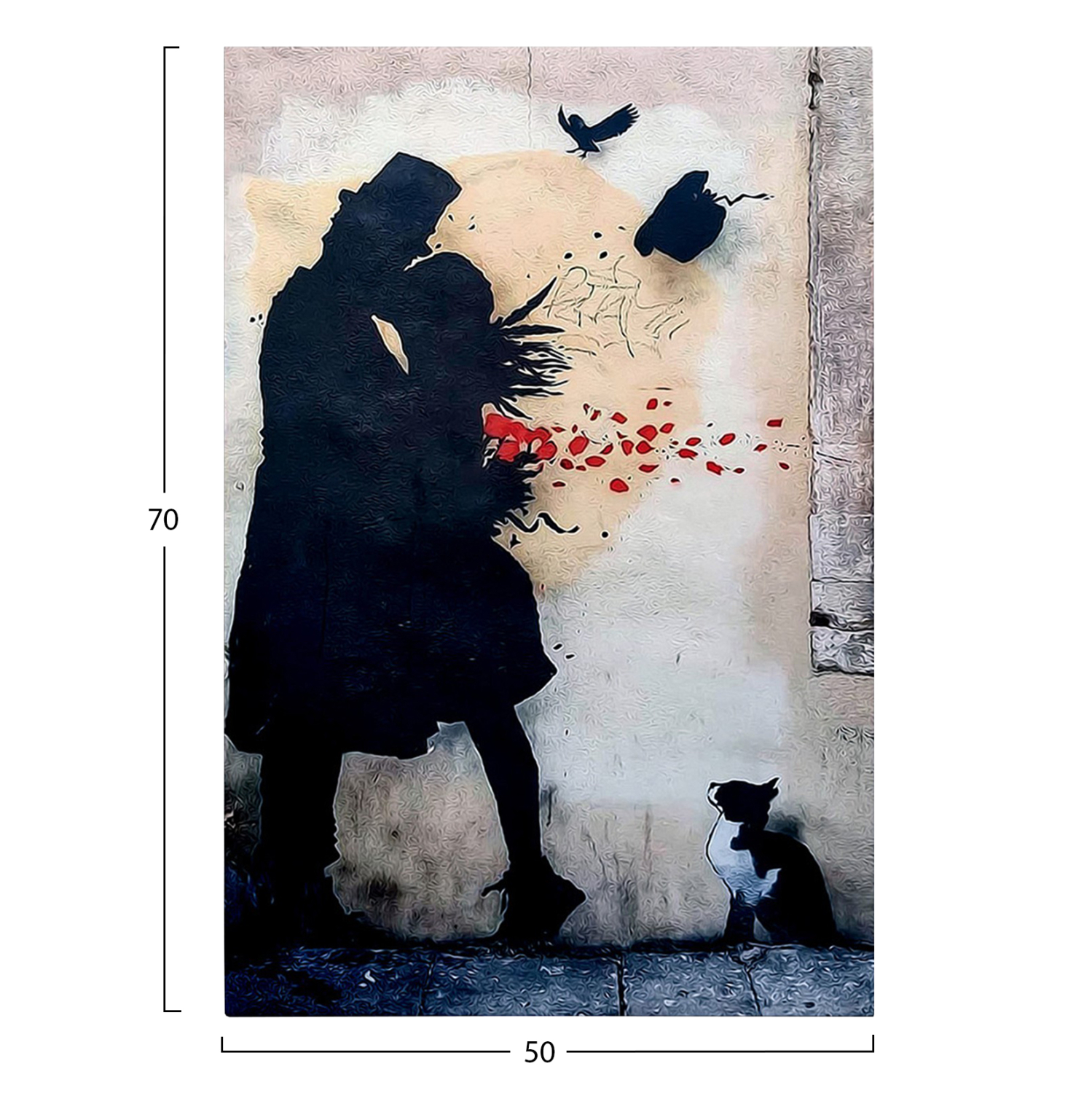 ΠΙΝΑΚΑΣ TOIXOY ΣΕΙΡΑ GOBI HM4814 ΕΚΤΥΠΩΜΕΝΟΣ ΚΑΜΒΑΣ 50x3(πάχος)x70Yεκ.