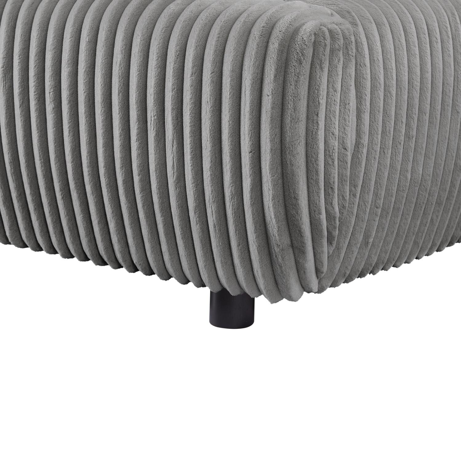 ΚΡΕΒΑΤΙ ΜΕ ΑΠΟΘ.ΧΩΡΟ KALLY HM729.01 ΓΚΡΙ FEAUX FUR ΥΦΑΣΜΑ--ΓΙΑ ΣΤΡΩΜΑ 160x200εκ