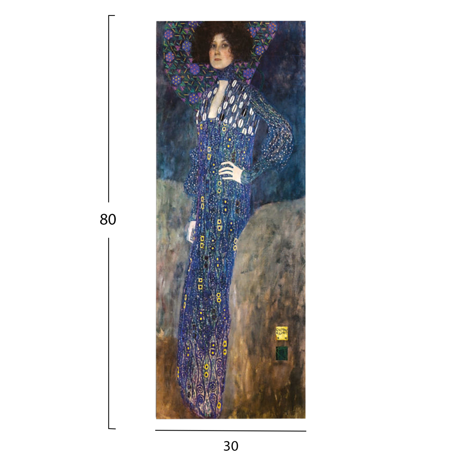 ΠΙΝΑΚΑΣ TOIXOY ΣΕΙΡΑ GOBI HM4833 ΕΚΤΥΠΩΜΕΝΟΣ ΚΑΜΒΑΣ 30x3(πάχος)x80Yεκ.