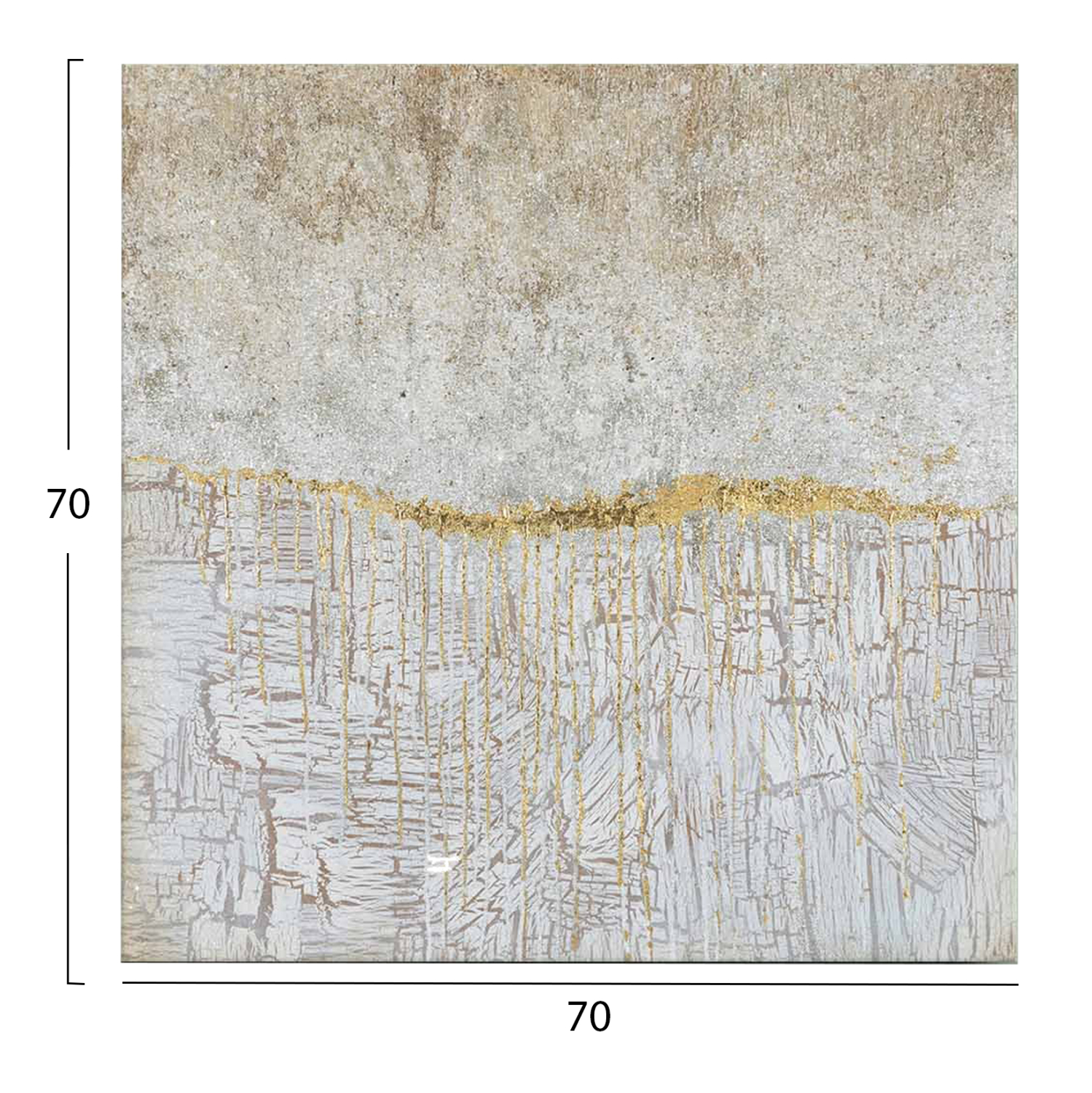 ΠΙΝΑΚΑΣ TOIXOY ΤΕΤΡΑΓΩΝΟΣ ΣΕΙΡΑ GOBI HM4855 ΕΚΤΥΠΩΜΕΝΟΣ ΚΑΜΒΑΣ 70x2,8(πάχος)x70Υεκ.