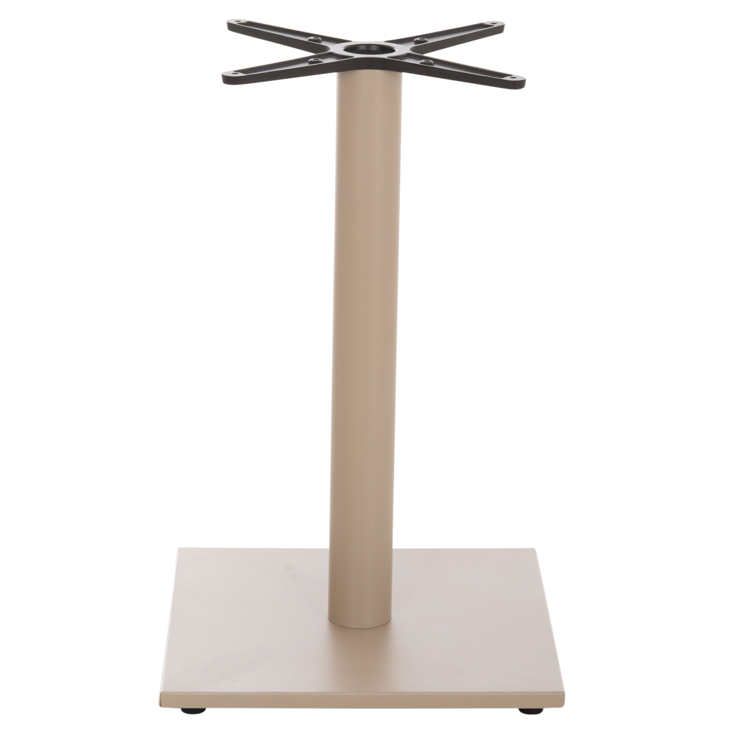 ΒΑΣΗ ΤΡΑΠΕΖΙΟΥ ΑΛΟΥΜΙΝΙΟΥ HM475.25 ΚΑΠΟΥΤΣΙΝΟ 46x46x72Υεκ. ΣΤΑΥΡΟΣ 46Χ46εκ