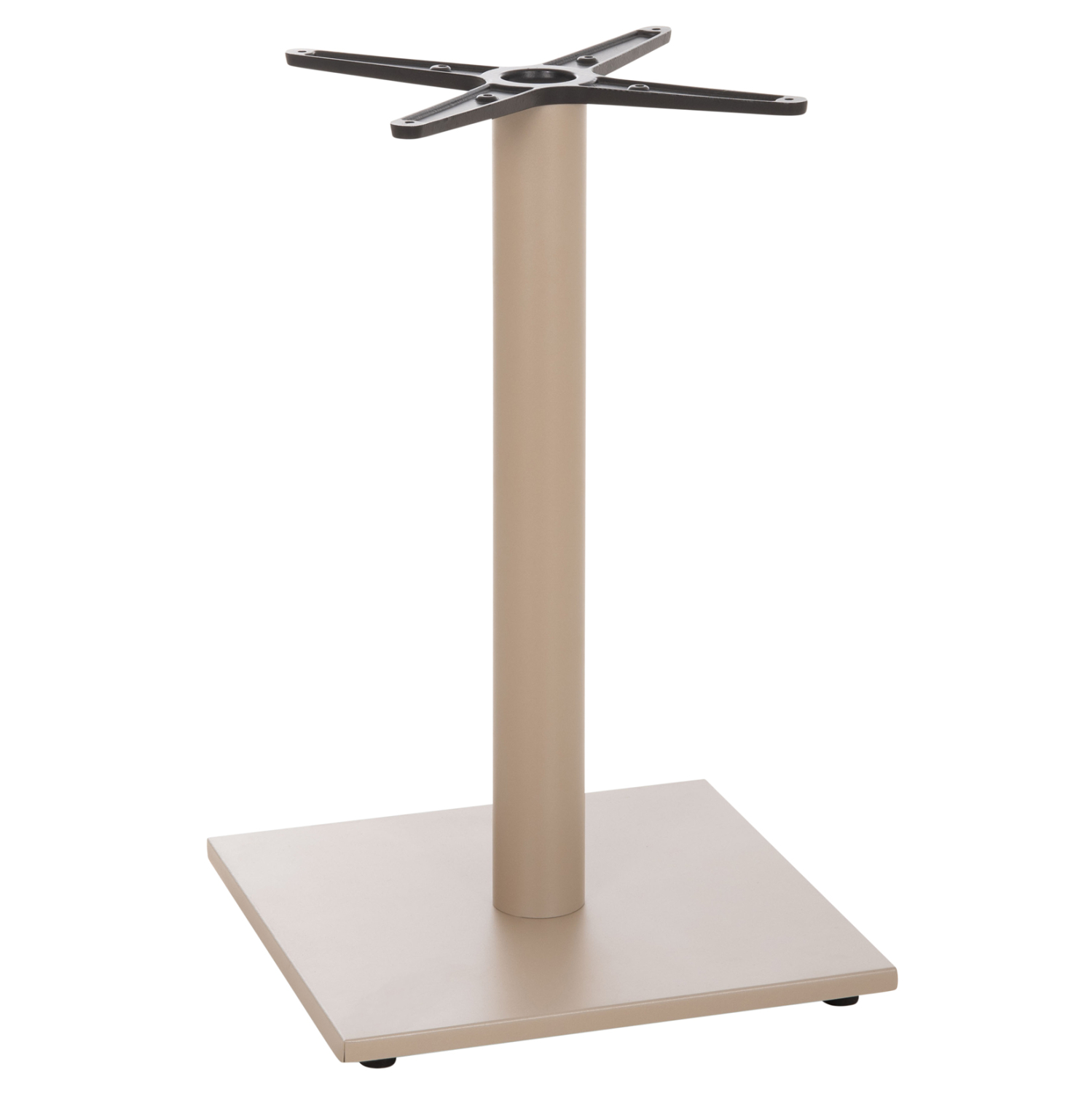 ΒΑΣΗ ΤΡΑΠΕΖΙΟΥ ΑΛΟΥΜΙΝΙΟΥ HM475.25 ΚΑΠΟΥΤΣΙΝΟ 46x46x72Υεκ. ΣΤΑΥΡΟΣ 46Χ46εκ