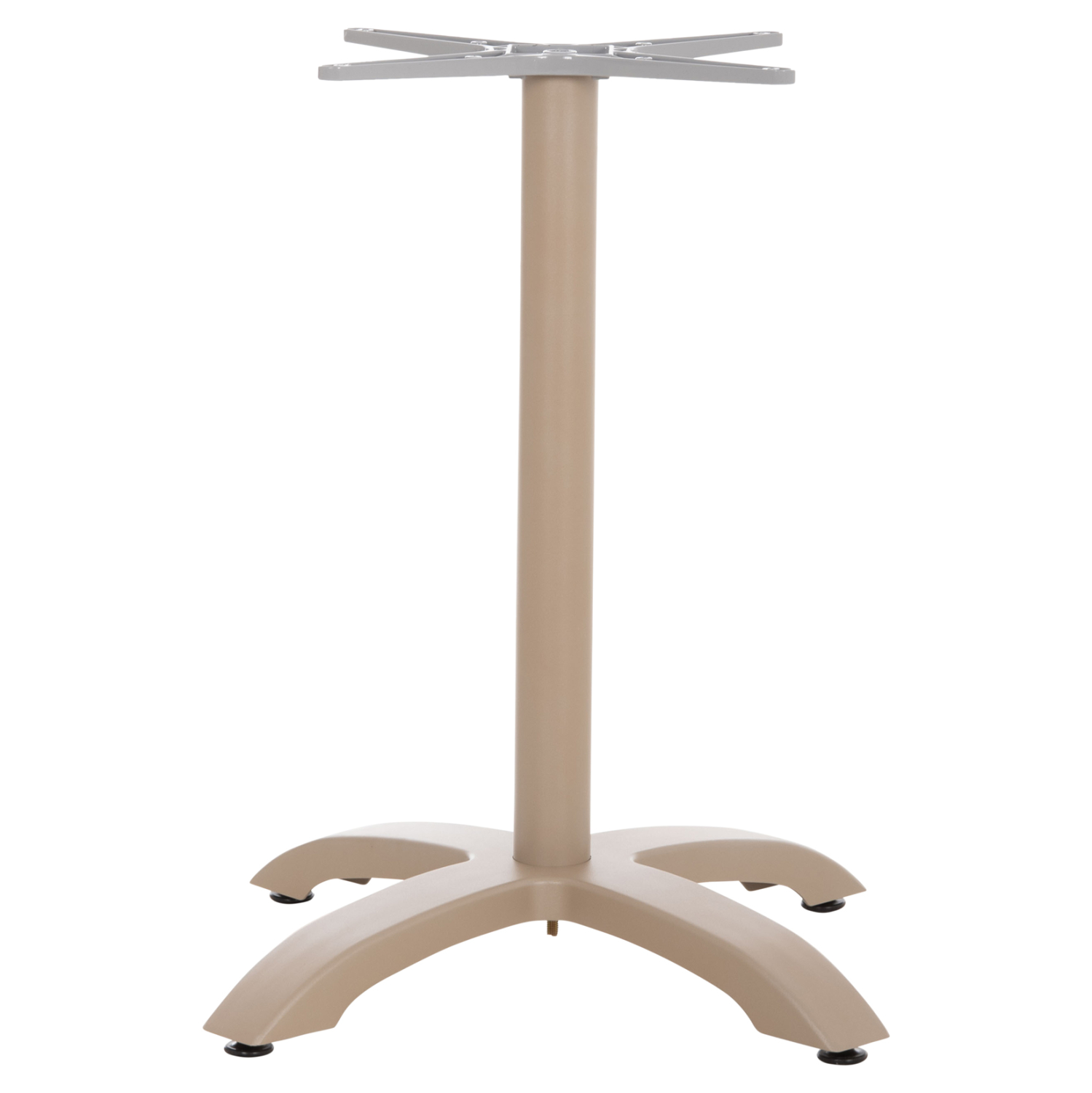 ΒΑΣΗ ΑΛΟΥΜΙΝΙΟΥ HM460.25 ΚΑΠΟΥΤΣΙΝΟ ΜΑΤ 66x66x72Υεκ. ΜΕ ΣΤΑΥΡΟ 48Χ48εκ.