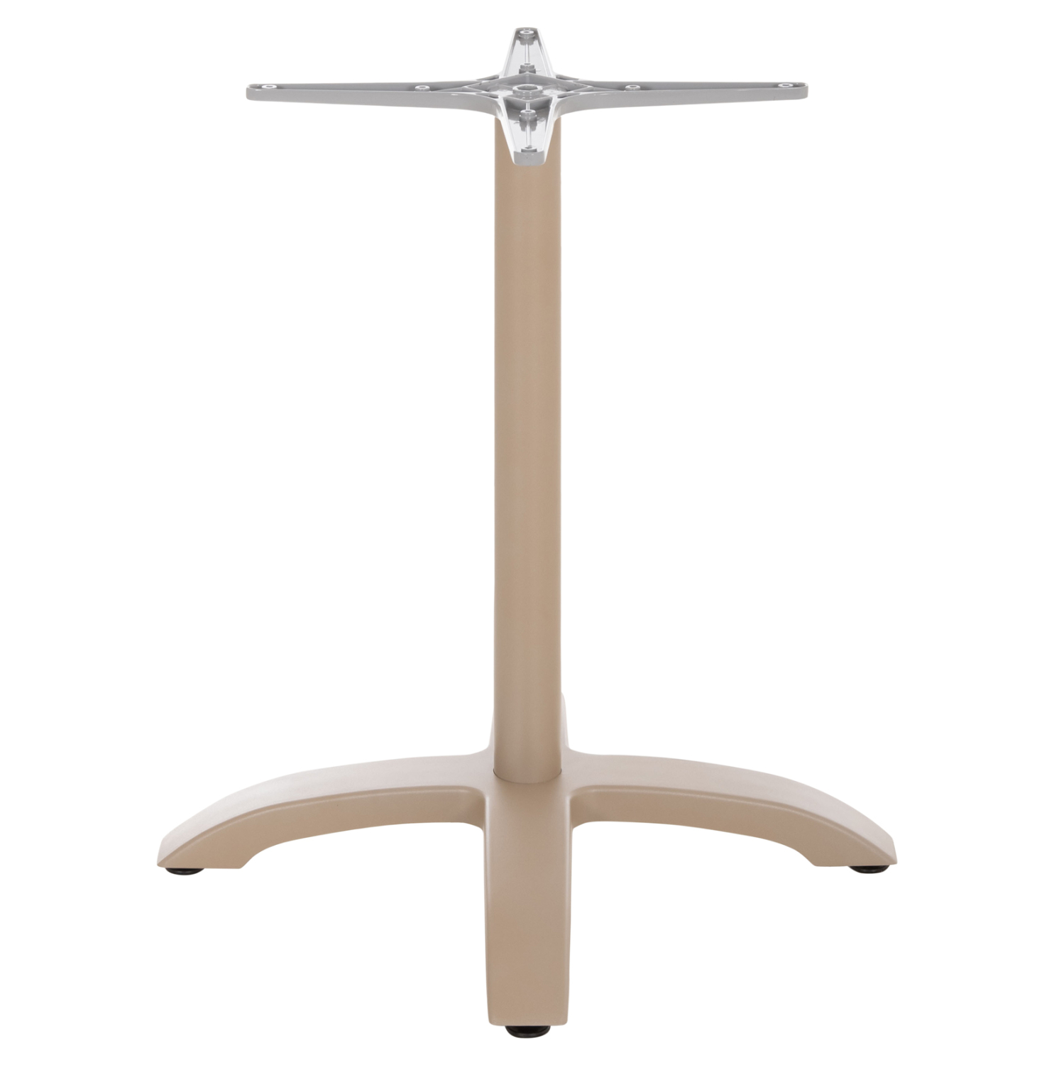 ΒΑΣΗ ΑΛΟΥΜΙΝΙΟΥ HM460.25 ΚΑΠΟΥΤΣΙΝΟ ΜΑΤ 66x66x72Υεκ. ΜΕ ΣΤΑΥΡΟ 48Χ48εκ.