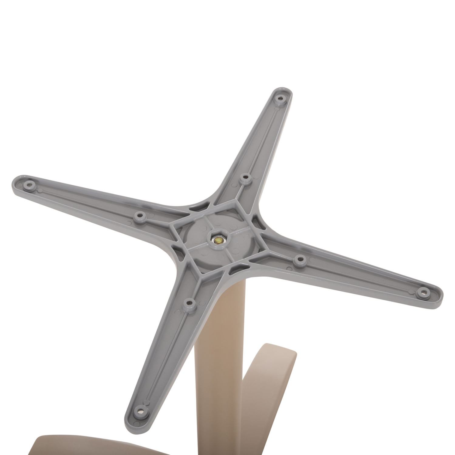 ΒΑΣΗ ΑΛΟΥΜΙΝΙΟΥ HM460.25 ΚΑΠΟΥΤΣΙΝΟ ΜΑΤ 66x66x72Υεκ. ΜΕ ΣΤΑΥΡΟ 48Χ48εκ.