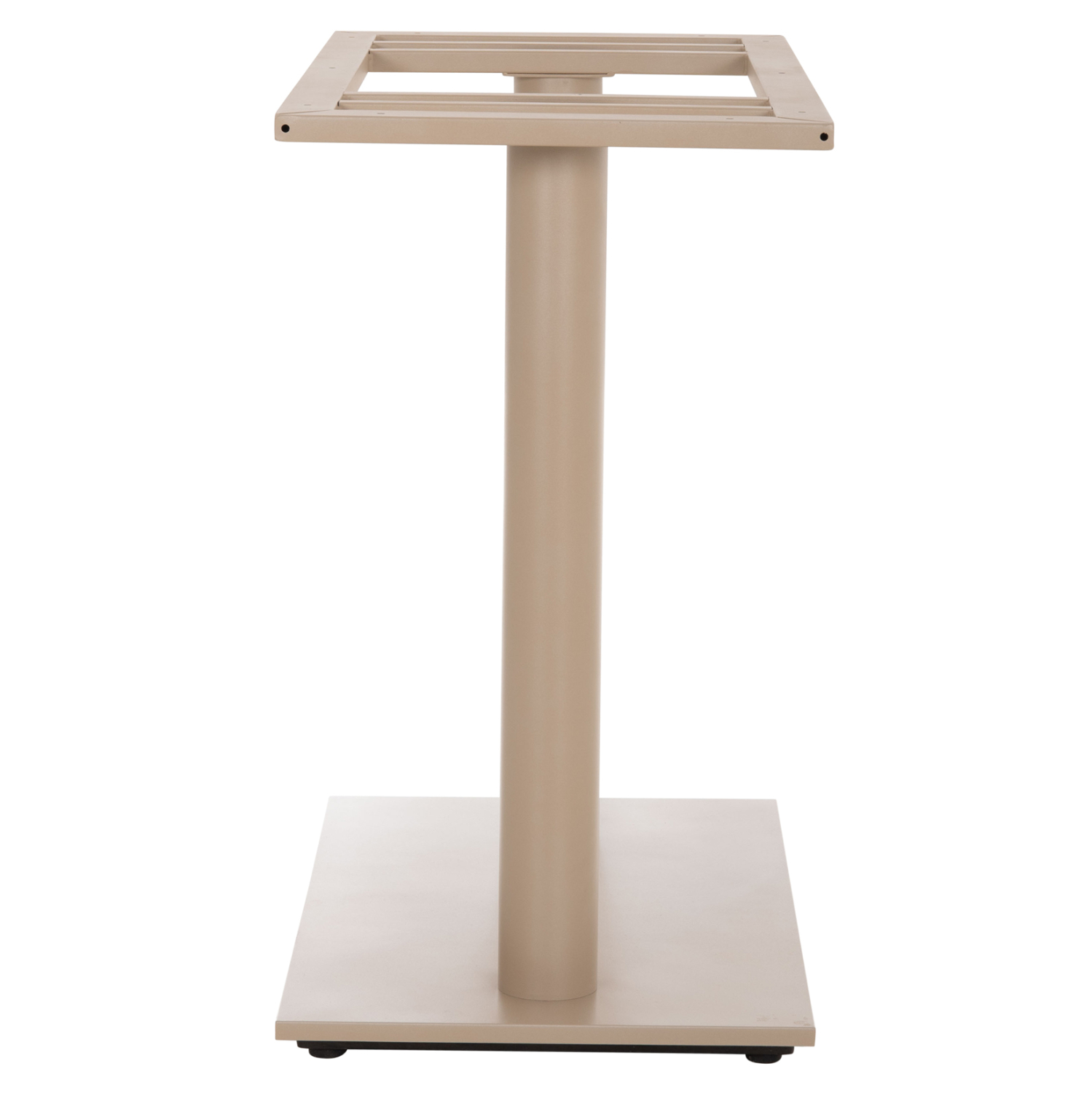 ΒΑΣΗ ΤΡΑΠΕΖΙΟΥ ΜΕΤΑΛΛΙΚΗ ΔΙΠΛΗ HM435.25 ΚΑΠΟΥΤΣΙΝΟ ΜΑΤ ΜΕ ΡΕΓΟΥΛΑΤΟΡΟΥΣ 80Χ40Χ72Υεκ.