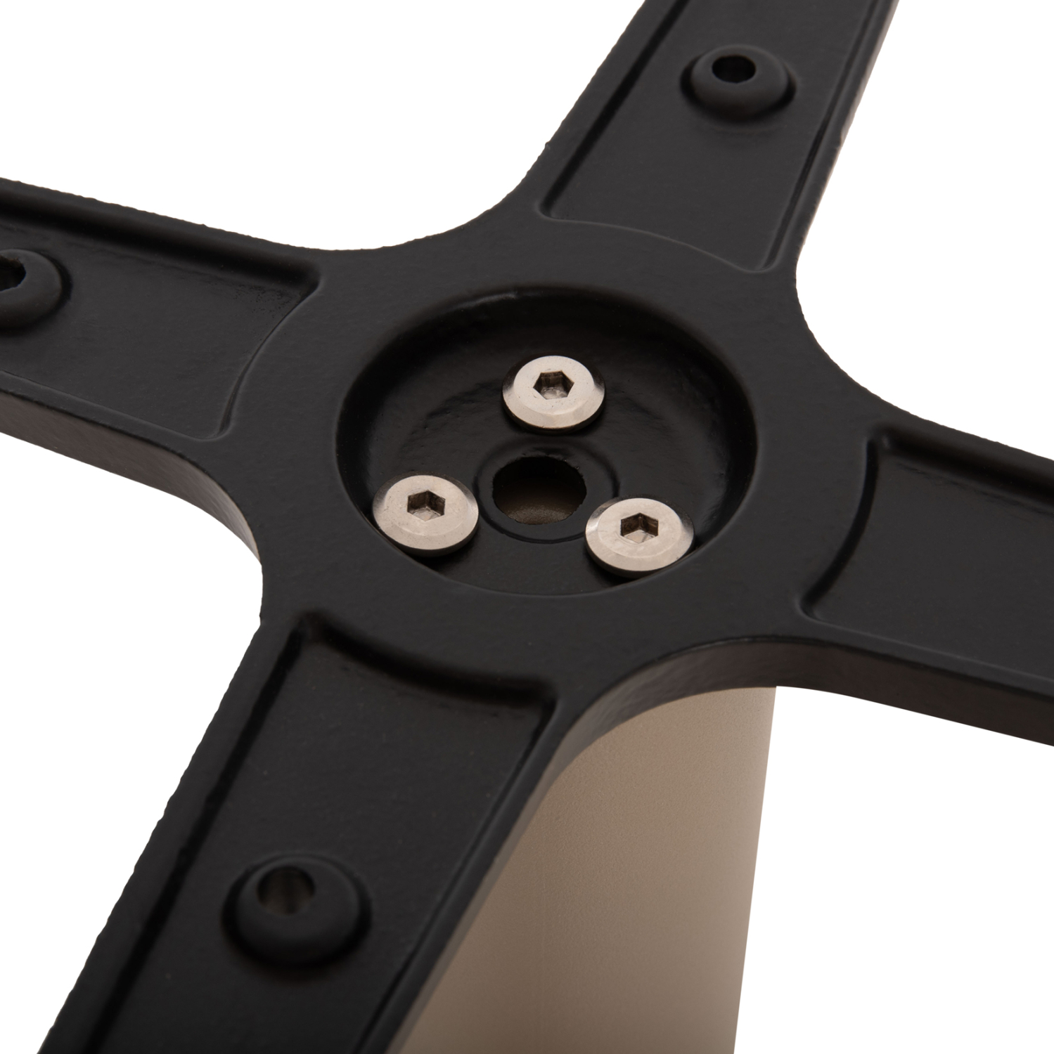 ΒΑΣΗ ΤΡΑΠΕΖΙΟΥ ΜΠΑΡ HM439.25 ΜΕΤΑΛΛΙΚΗ ΚΑΠΟΥΤΣΙΝΟ ΜΑΤ-ΡΕΓΟΥΛΑΤΟΡΟΙ 46x46x108Yεκ.