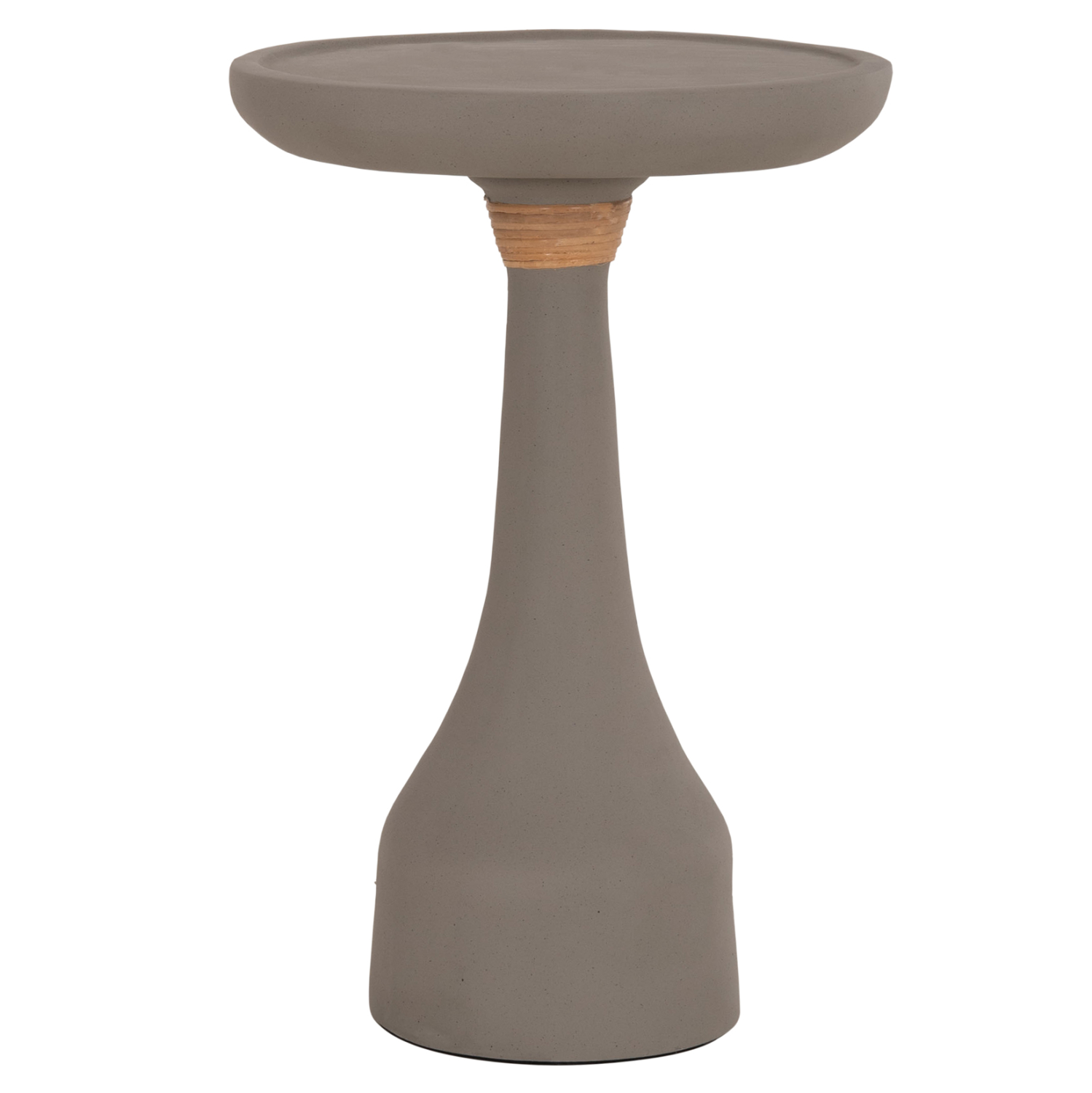 ΒΟΗΘΗΤΙΚΟ ΤΡΑΠΕΖΙ ΓΙΑ ΛΑΜΠΑΤΕΡ TORG HM18170.03 FIBER CEMENT ΓΚΡΙ Φ41x62Υεκ.