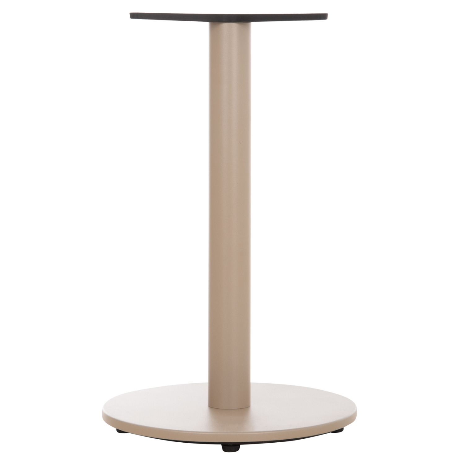 ΒΑΣΗ ΤΡΑΠΕΖΙΟΥ ΑΛΟΥΜΙΝΙΟΥ ΣΤΡΟΓΓΥΛΗ ΚΑΠΟΥΤΣΙΝΟ HM476.25 ΣΤΑΥΡΟΣ 48Χ48εκ Φ45Χ72Υεκ.