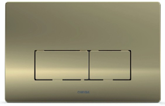 Πλακέτα Χειρισμού Key, WISA ( 8050409233) KEY WISA PVD Gold Brushed