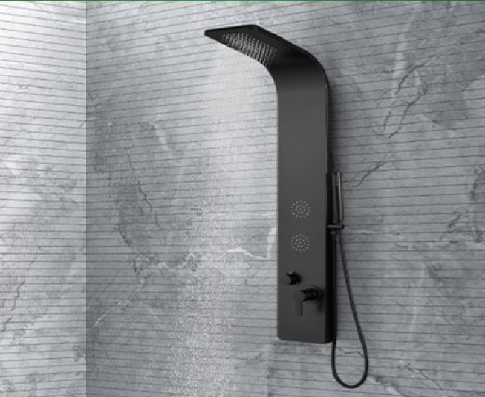 ΣΤΗΛΗ ΝΤΟΥΖ ΥΨΟΣ 130 εκ. BLACK MATT