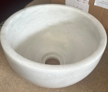 ΝΙΠΤΗΡΑΣ ΜΑΡΜΑΡΙΝΟΣ Φ25 H.14 FOSSIL MILAS WHITE