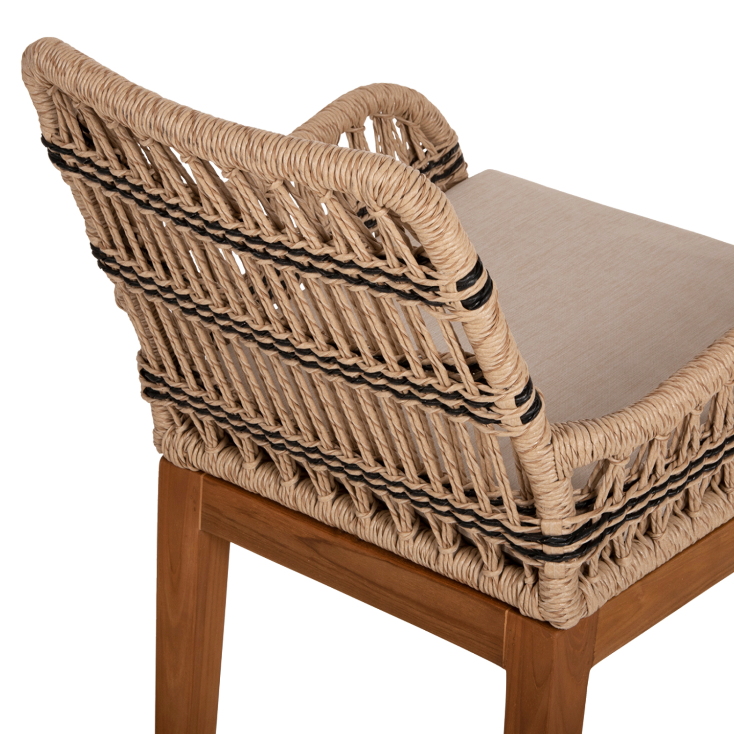 ΠΟΛΥΘΡΟΝΑ STARDOM HM9760.02 ΞΥΛΟ ΤΕΑΚ ΚΑΙ ΣΧΟΙΝΙ ΦΥΣΙΚΟ ΜΕ ΑΝΘΡΑΚΙ 57x65x83Yεκ.