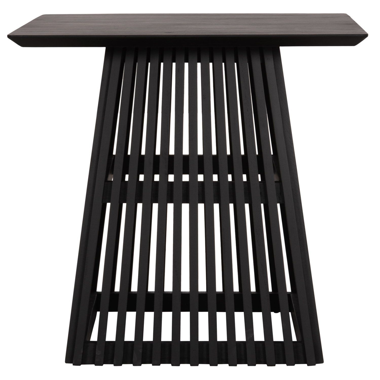 ΤΡΑΠΕΖΙ ΤΡΑΠΕΖΑΡΙΑΣ ΤΕΤΡΑΓΩΝΟ FRANTZ HM9458.02 MINDI ΞΥΛΟ ΜΑΥΡΟ 80x80x78Yεκ.