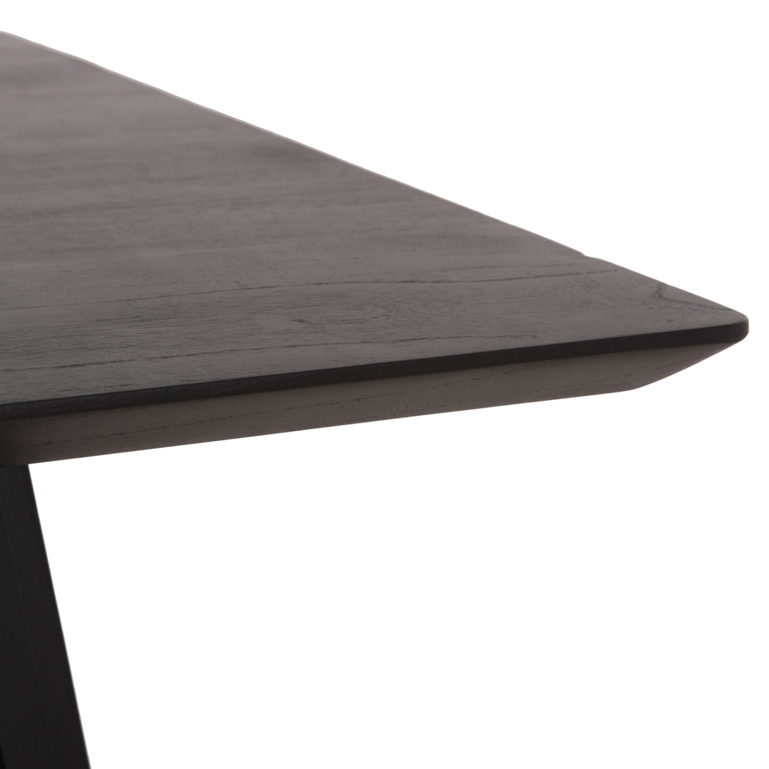 ΤΡΑΠΕΖΙ ΤΡΑΠΕΖΑΡΙΑΣ ΤΕΤΡΑΓΩΝΟ FRANTZ HM9458.02 MINDI ΞΥΛΟ ΜΑΥΡΟ 80x80x78Yεκ.