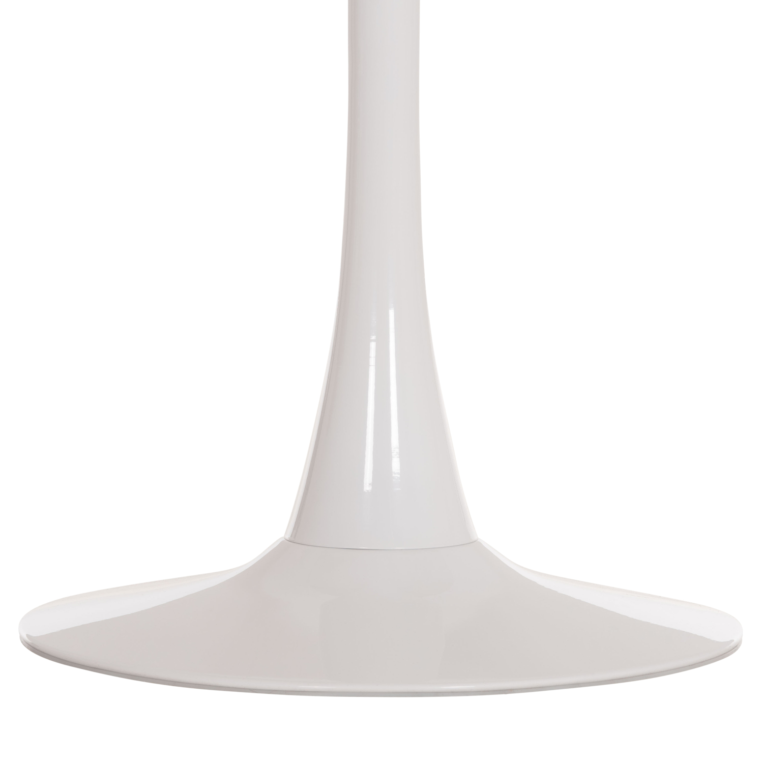 ΤΡΑΠΕΖΙ ΤΡΑΠΕΖΑΡΙΑΣ ROLLO HM9421.11 ΣΤΡΟΓΓΥΛΟ WHITE MARBLE Φ90x74Υεκ.