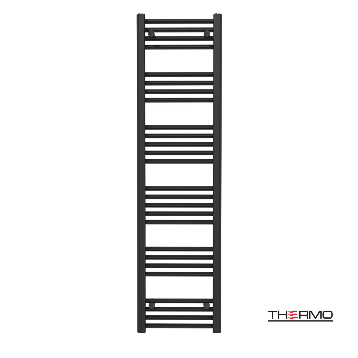 Θερμαινόμενη Πετσετοκρεμάστρα μπάνιου ALTO 150x40 Black Matt