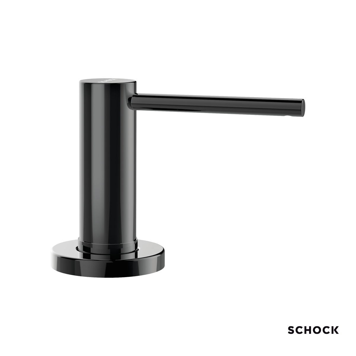 Διανομέας πάγκου χωρητικότητας 500ml για Απορρυπαντικό υγρό πιάτων, Schock Gunmetal