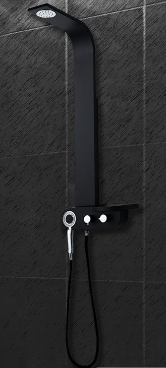 ΣΤΗΛΗ ΝΤΟΥΖ BELLONA ΥΨΟΣ 112 εκ. BLACK