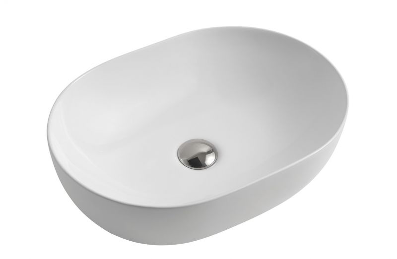 OVAL SYSTEM ΝΙΠΤΗΡΑΣ 49*35.5*13.5 ΛΕΥΚΟΣ