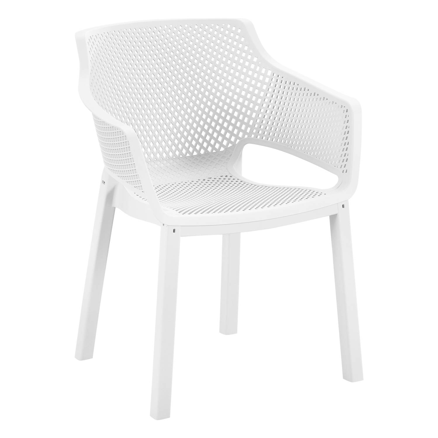 ΠΟΛΥΘΡΟΝΑ ΠΟΛΥΠΡΟΠΥΛΕΝΙΟΥ PEGGY HM6368.01 ΛΕΥΚΟ 60x55x79Υεκ