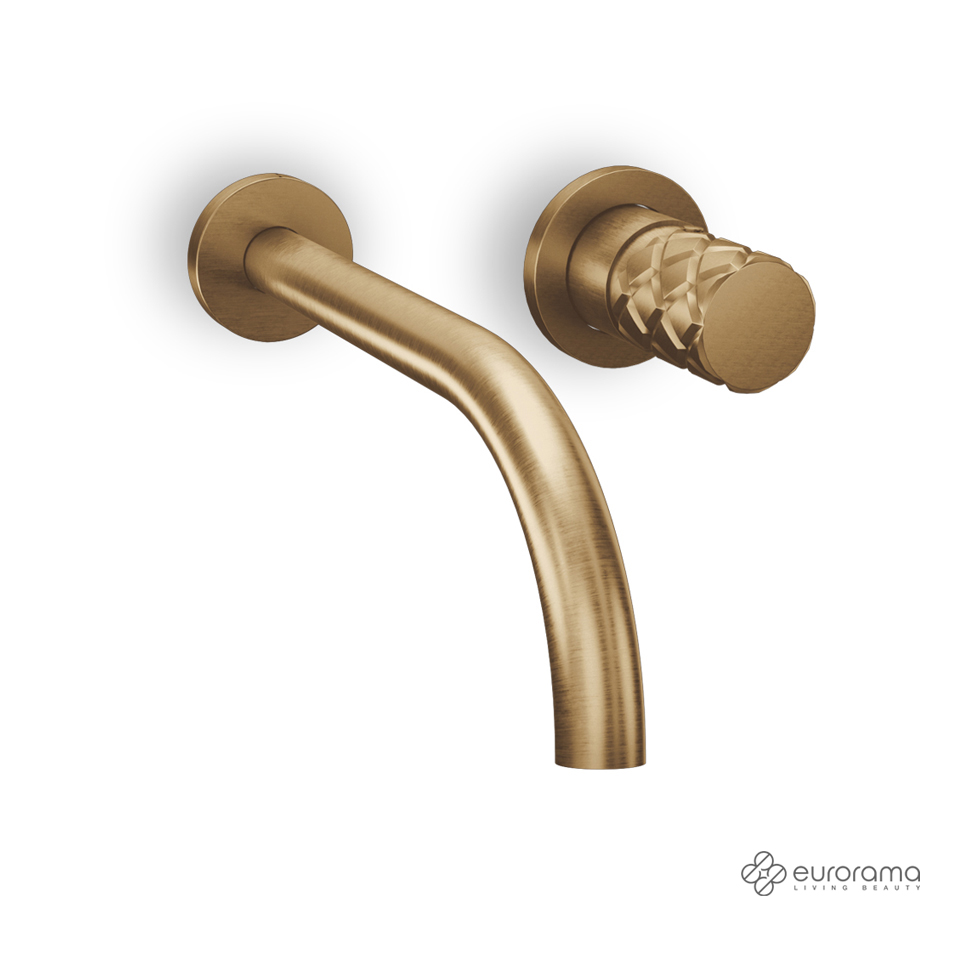 Μπαταρία Νιπτήρα Τοίχου Eletta Chester Eurorama Bronze Brushed