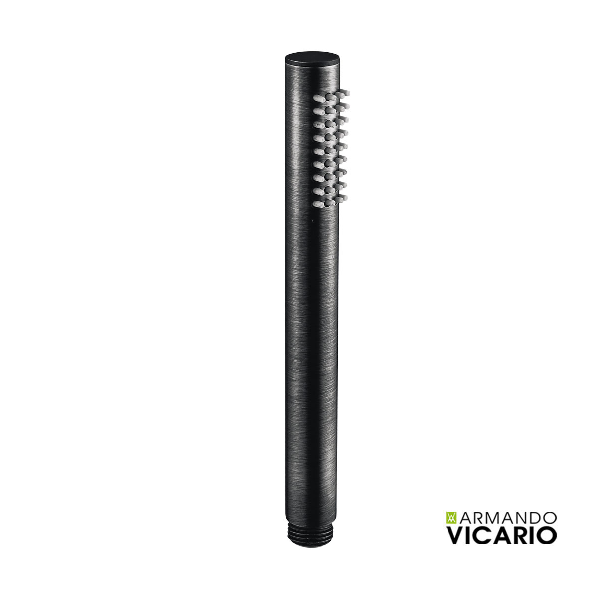 ΤΗΛΕΦΩΝΟ ΣΤΡΟΓΓΥΛΟ 21εκ. Φ2,3cm VICARIO BLACK BRUSHED