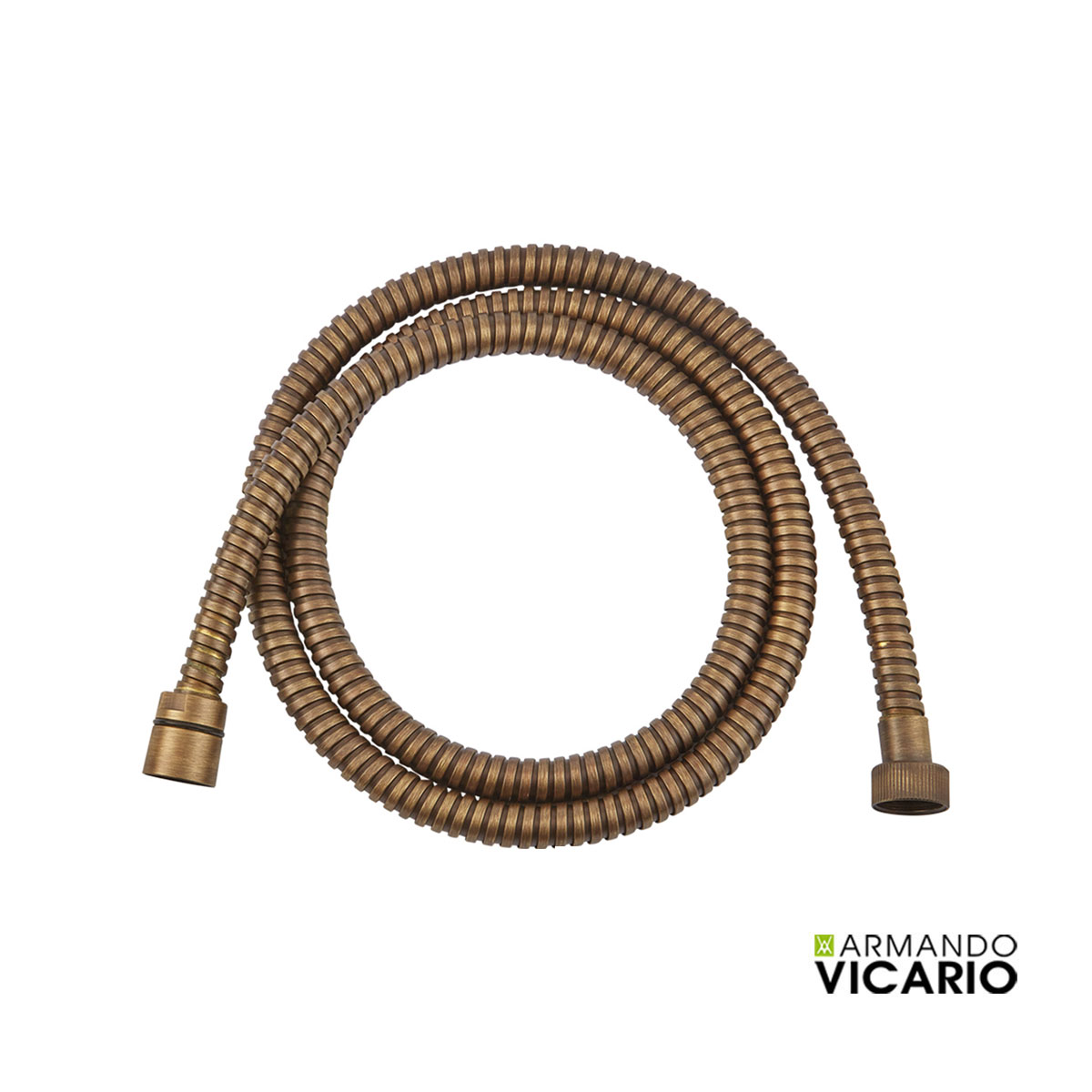 Σπιράλ Λουτρού 1.5m Vicario Antique Brass