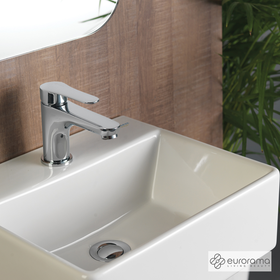 Μπαταρία Νιπτήρα Viva plus Eurorama Chrome