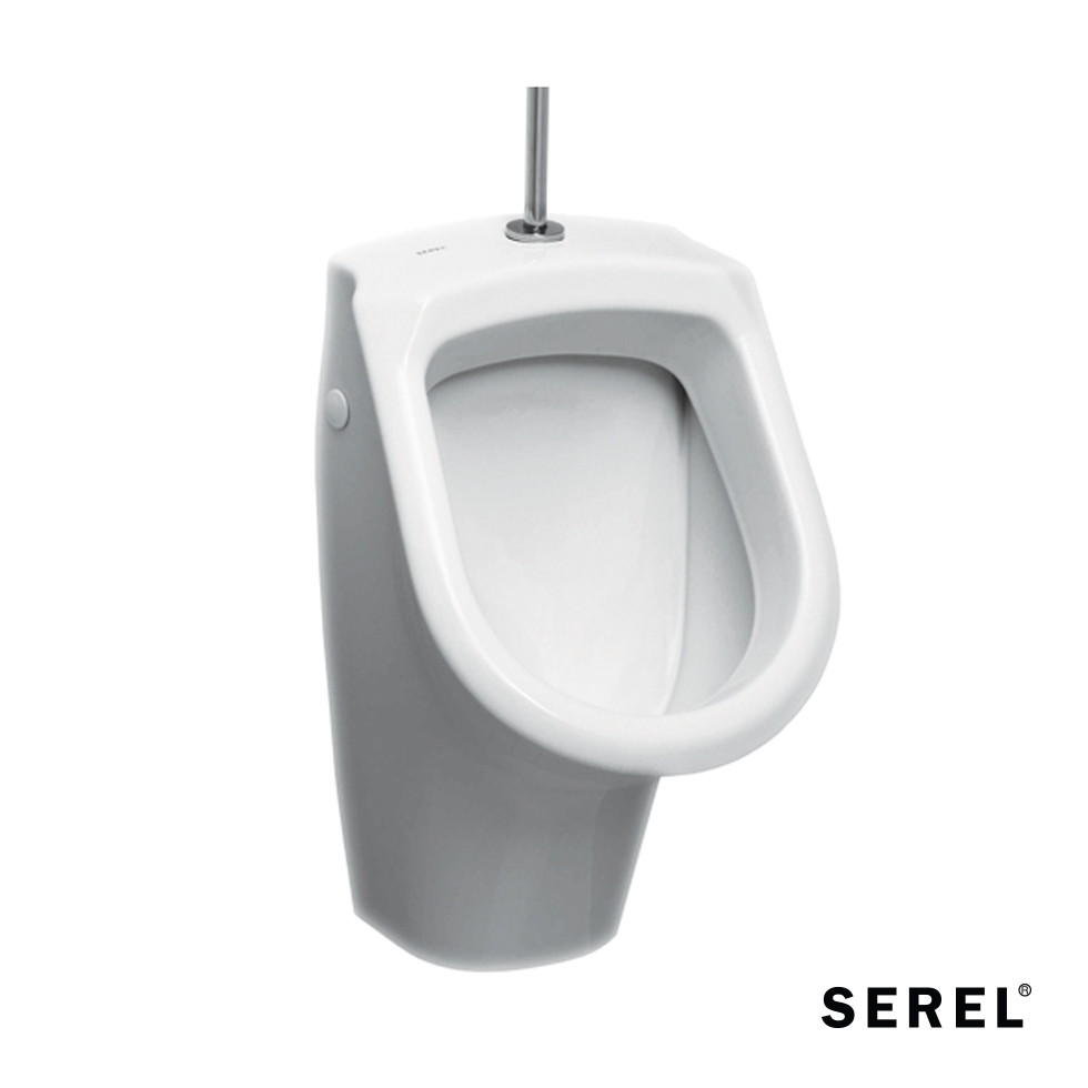 Ουρητήριο Orkide χωρίς Κάλυμμα παροχή πάνω SEREL White
