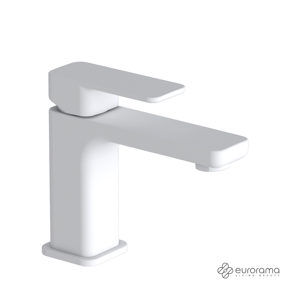 Μπαταρία Νιπτήρα Quadra Eurorama White Μatt