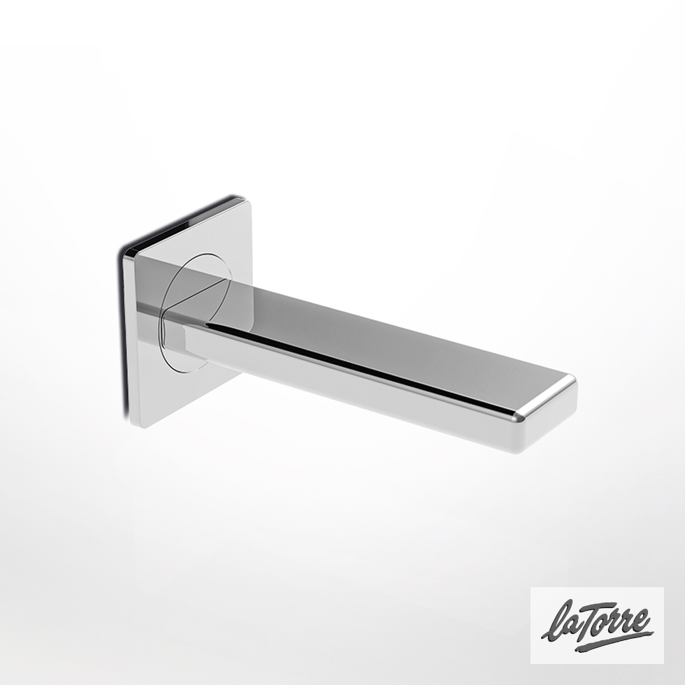 Στόμιο Επίτοιχο 15,5 εκ. Profili La Torre Chrome