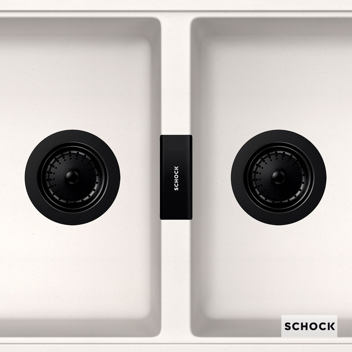 Βαλβίδες με Υπερχείλιση για Νεροχύτη Γρανίτη Schock 15295-30290 Puro