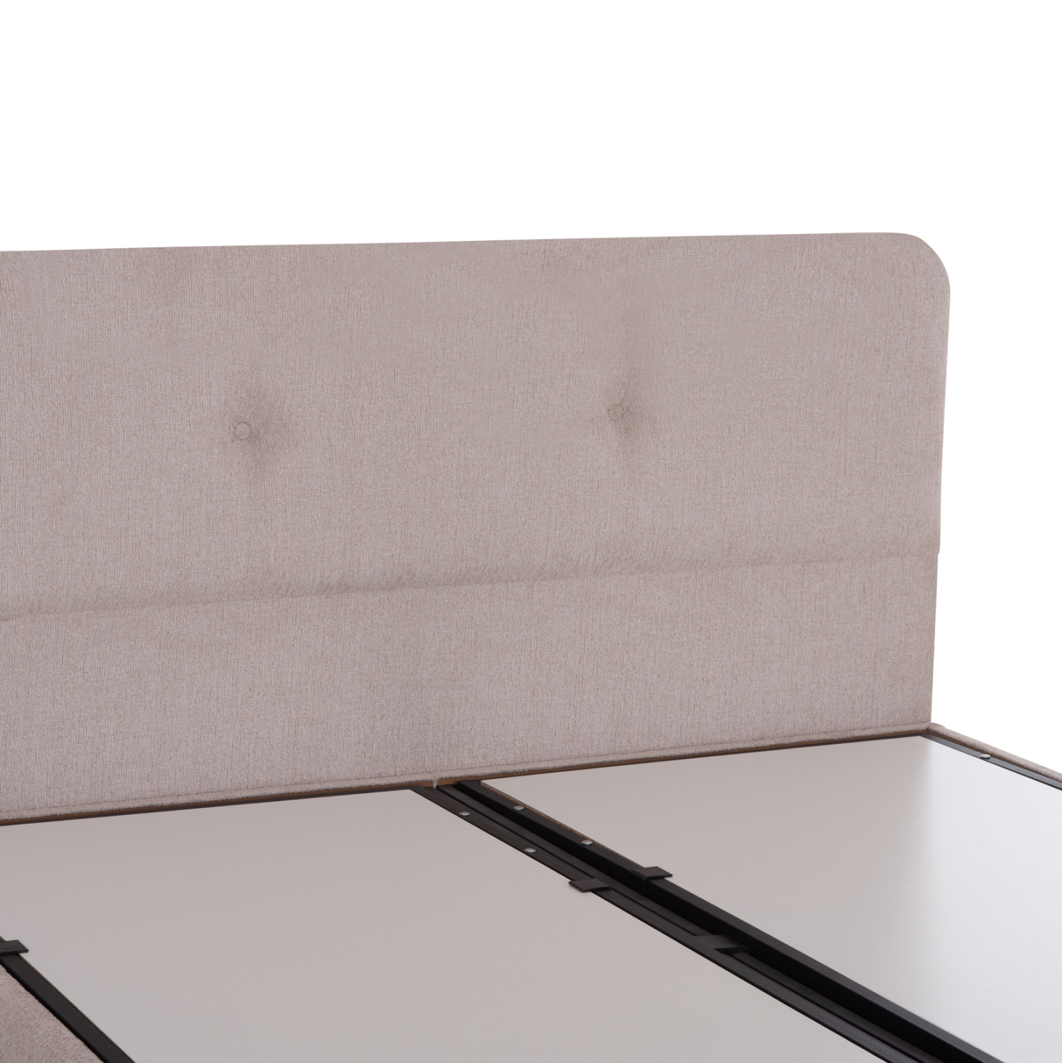 ΚΡΕΒΑΤΙ ΜΕ ΑΠΟΘ.ΧΩΡΟ DOLORES HM631.32 ΜΠΕΖ ΥΦΑΣΜΑ- ΓΙΑ ΣΤΡΩΜΑ 160x200εκ