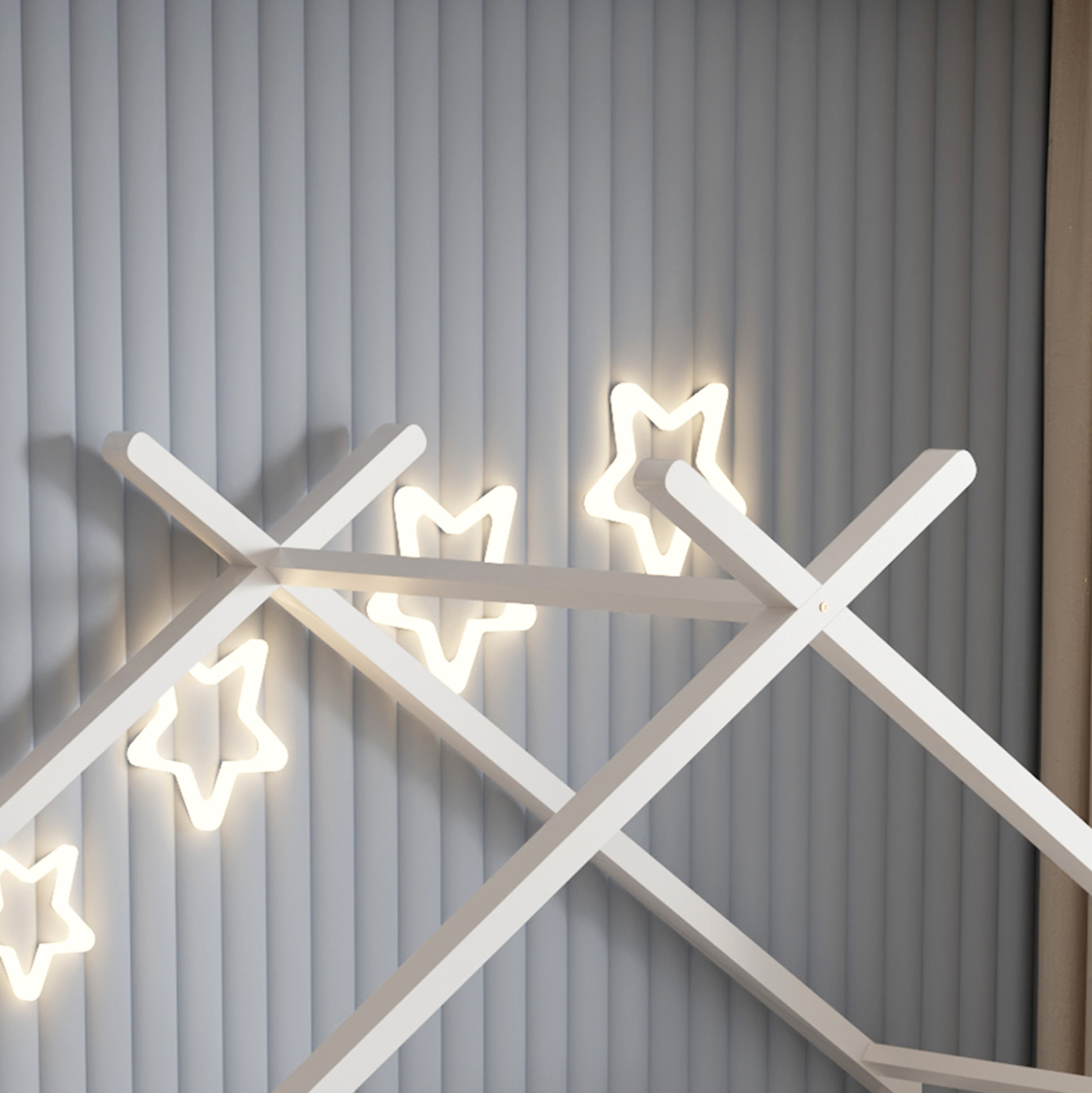 ΚΡΕΒΑΤΙ ΠΑΙΔΙΚΟ ΜΕ ΣΤΡΩΜΑ KLARICE HM21305.01 ΞΥΛΟ ΠΕΥΚΟΥ ΣΕ ΛΕΥΚΟ--ΣΤΡΩΜΑ 90x190εκ