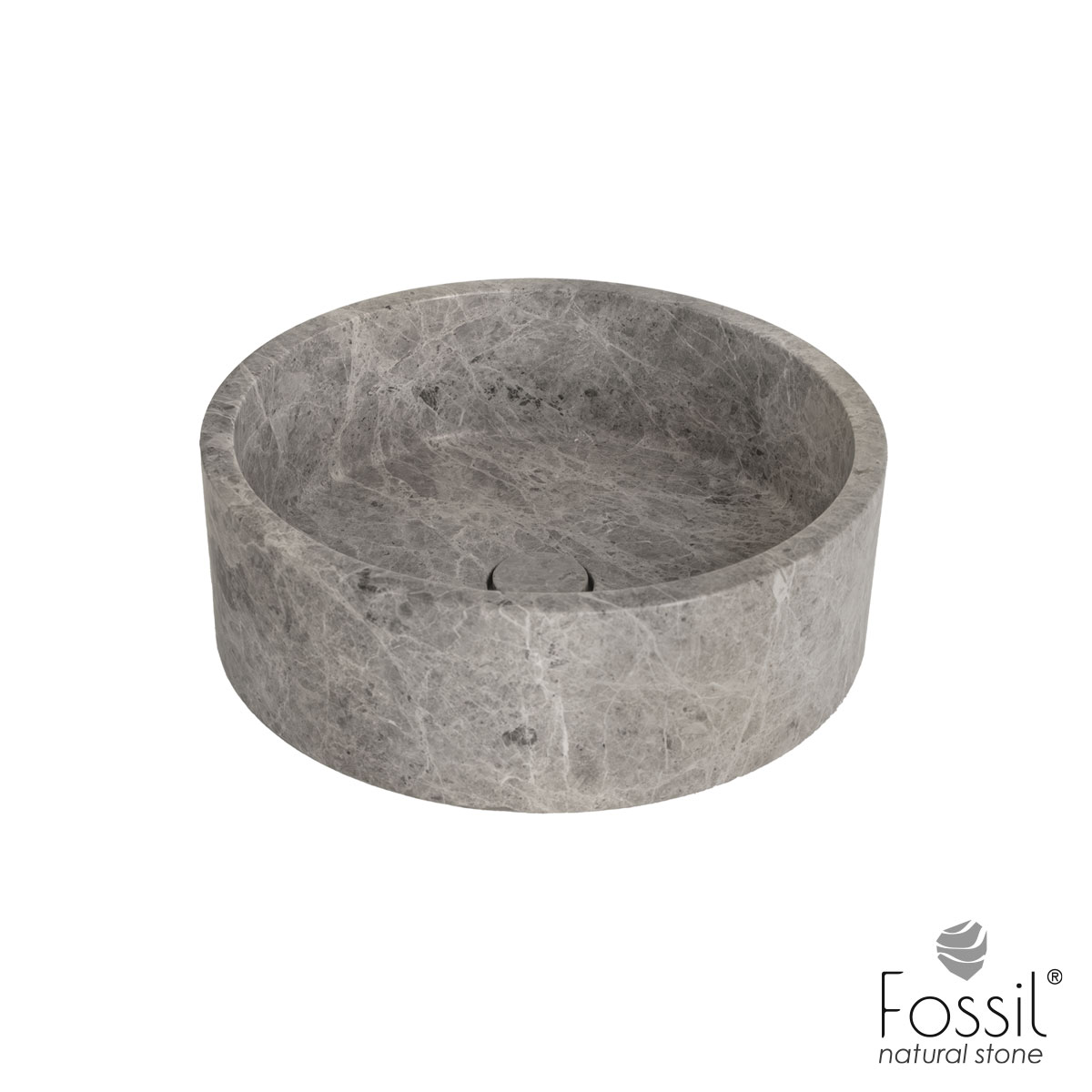 ΝΙΠΤΗΡΑΣ ΜΑΡΜΑΡΙΝΟΣ Φ42 H.14 FOSSIL TUNDRA GREY