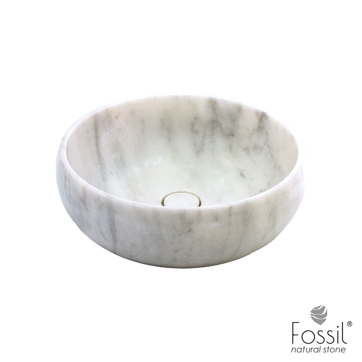 ΝΙΠΤΗΡΑΣ ΜΑΡΜΑΡΙΝΟΣ Φ42 H.14 FOSSIL CARRARA NUOVO