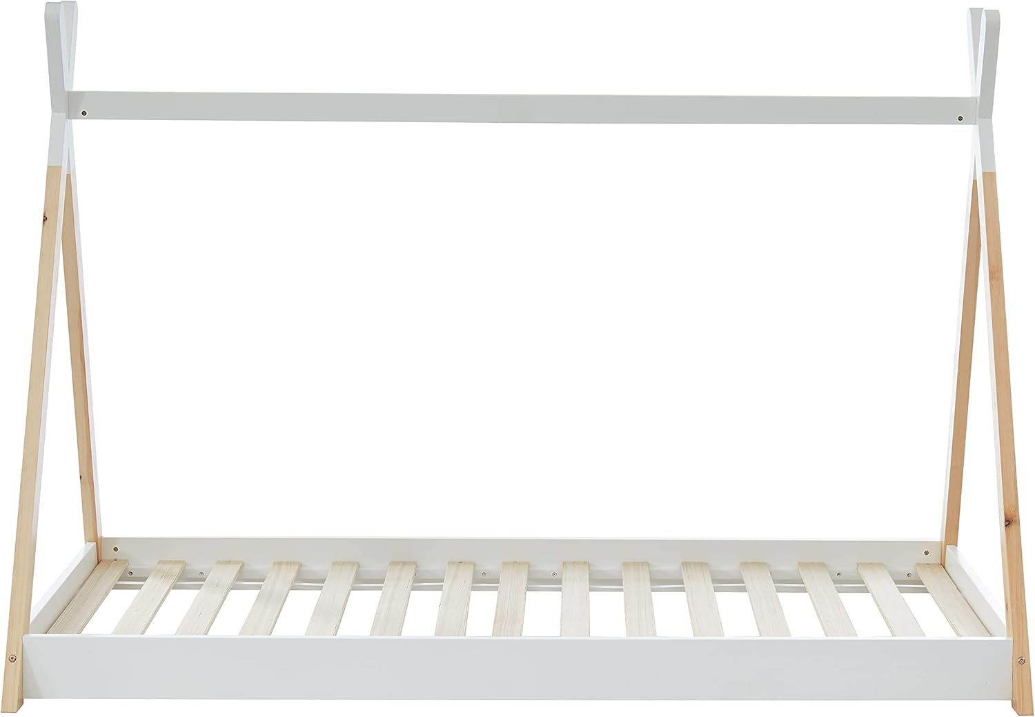 ΚΡΕΒΑΤΙ ΠΑΙΔΙΚΟ ΜΕ ΣΤΡΩΜΑ MUNK HM21308 ΞΥΛΟ ΠΕΥΚΟΥ ΦΥΣΙΚΟ-ΛΕΥΚΟ--ΣΤΡΩΜΑ 90x190εκ