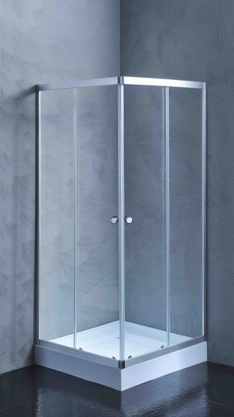 MYKONOS - ΚΑΜΠΙΝΑ ΤΕΤΡΑΓΩΝΗ ΜΕ ΓΥΑΛΙ 5mm ΔΙΑΦΑΝΕΣ 90*90 ΧΡΩΜΕ