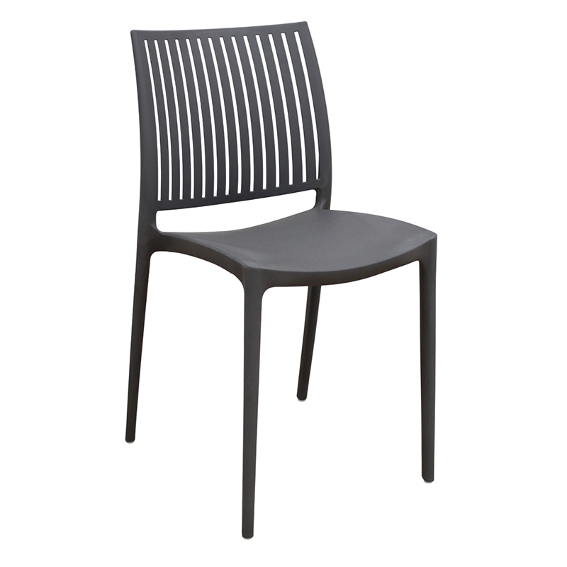 PAOLINA DARK GREY ΚΑΡΕΚΛΑ ΠΟΛ/ΝΙΟΥ 42Χ48Χ79εκ.