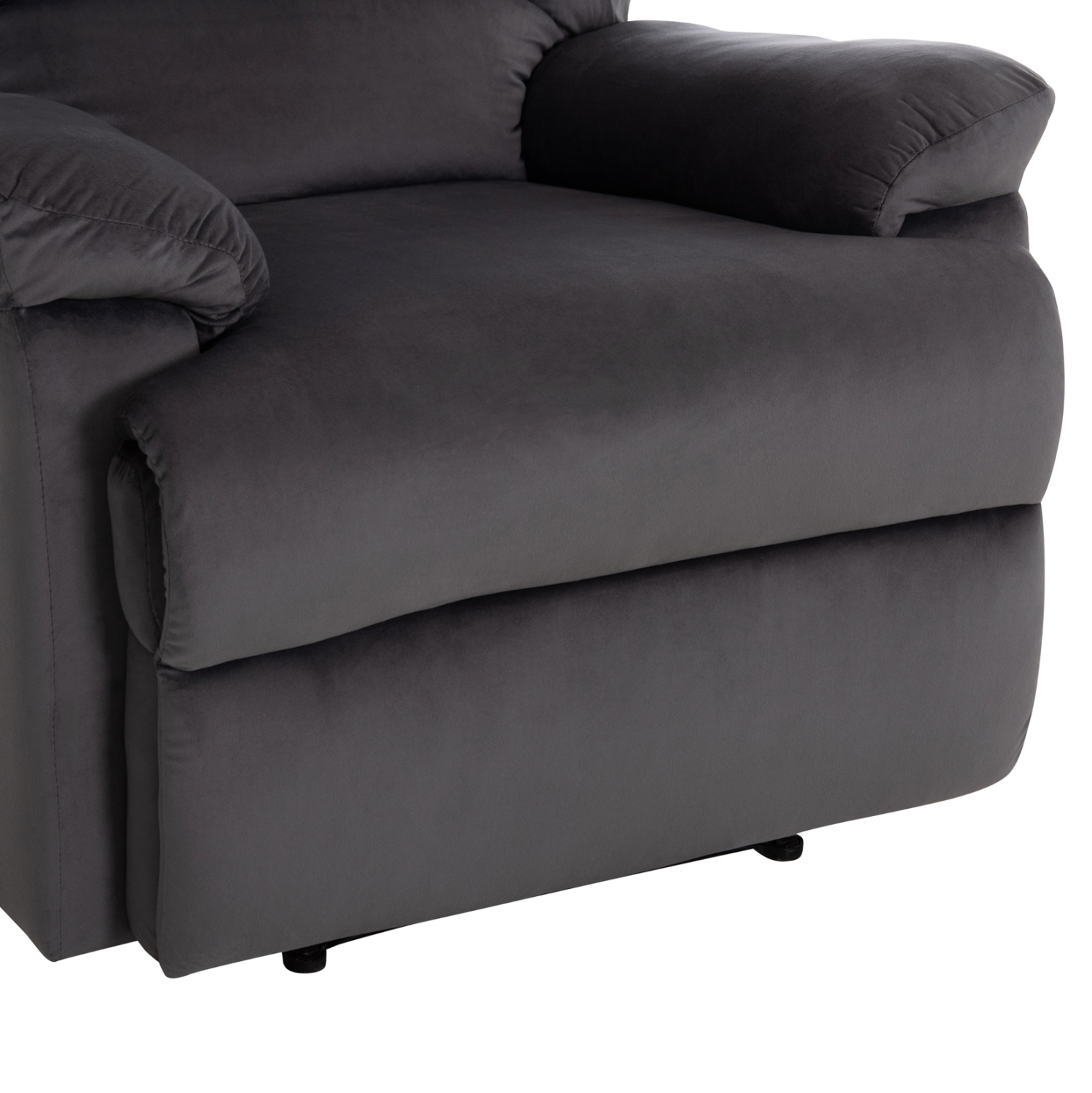 ΠΟΛΥΘΡΟΝΑ RELAX BRAYLEN HM3298.01 ΓΚΡΙ ΒΕΛΟΥΔΟ 85x90x95Υεκ.