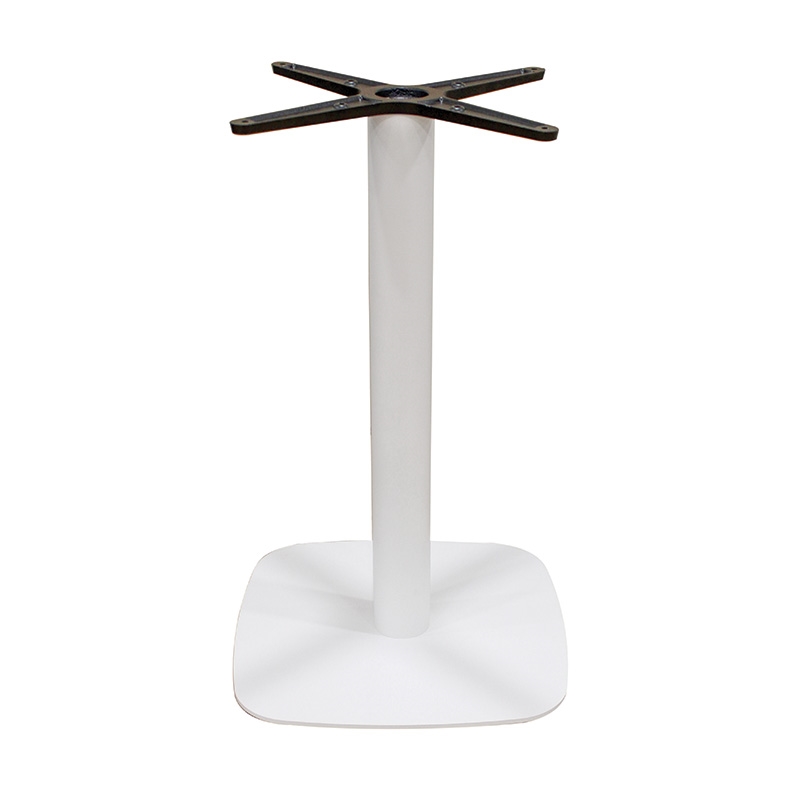 FLAT-S ΛΕΥΚΗ 45Χ45Χ72εκ.(Σ)ΒΑΣΗ ΜΕΤΑΛΛΙΚΗ 11.6kg